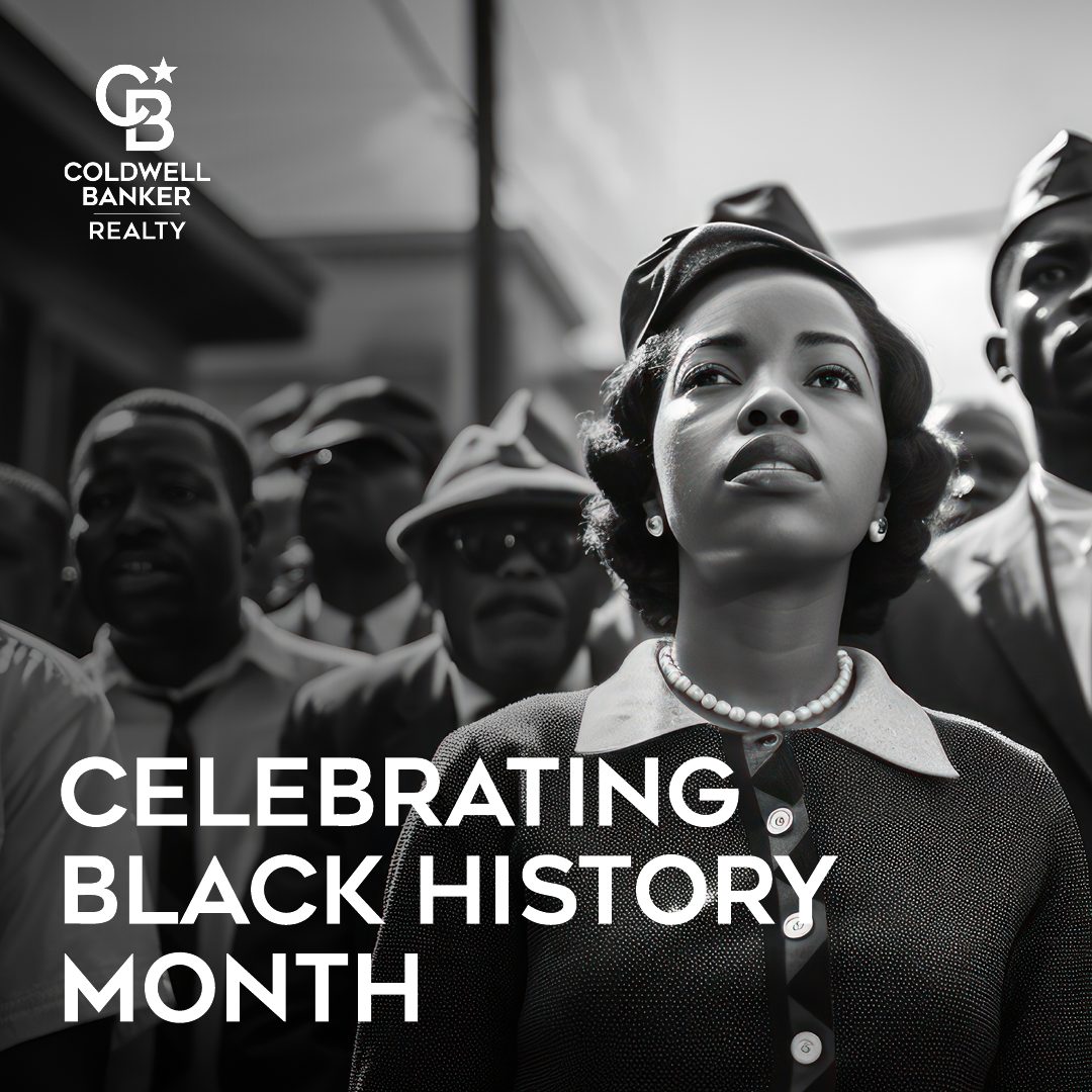 Black History Month graphic featuring bold colors and design elements celebrating African American heritage, honoring the achievements and contributions of Black Americans.